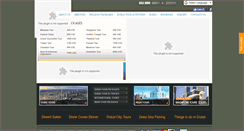 Desktop Screenshot of jaastourism.com